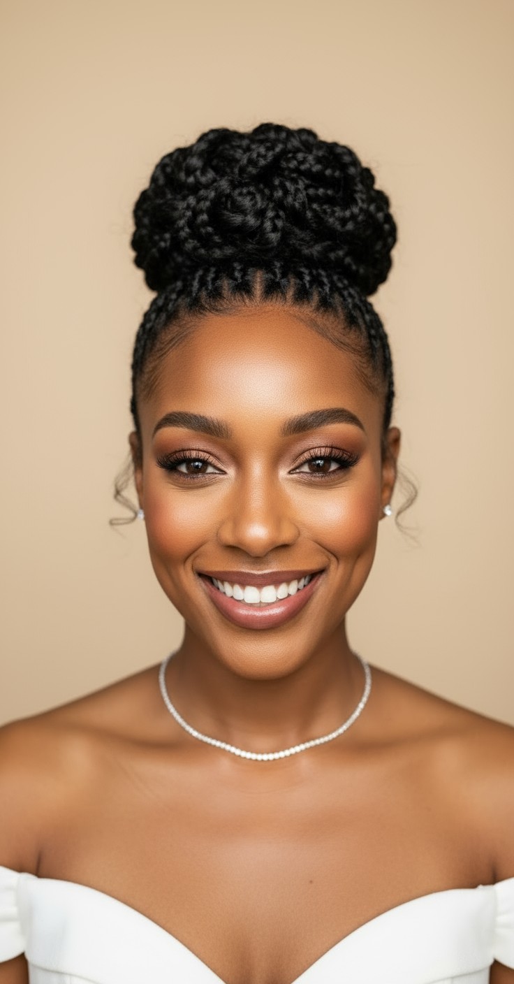 After Donut Hair Bun